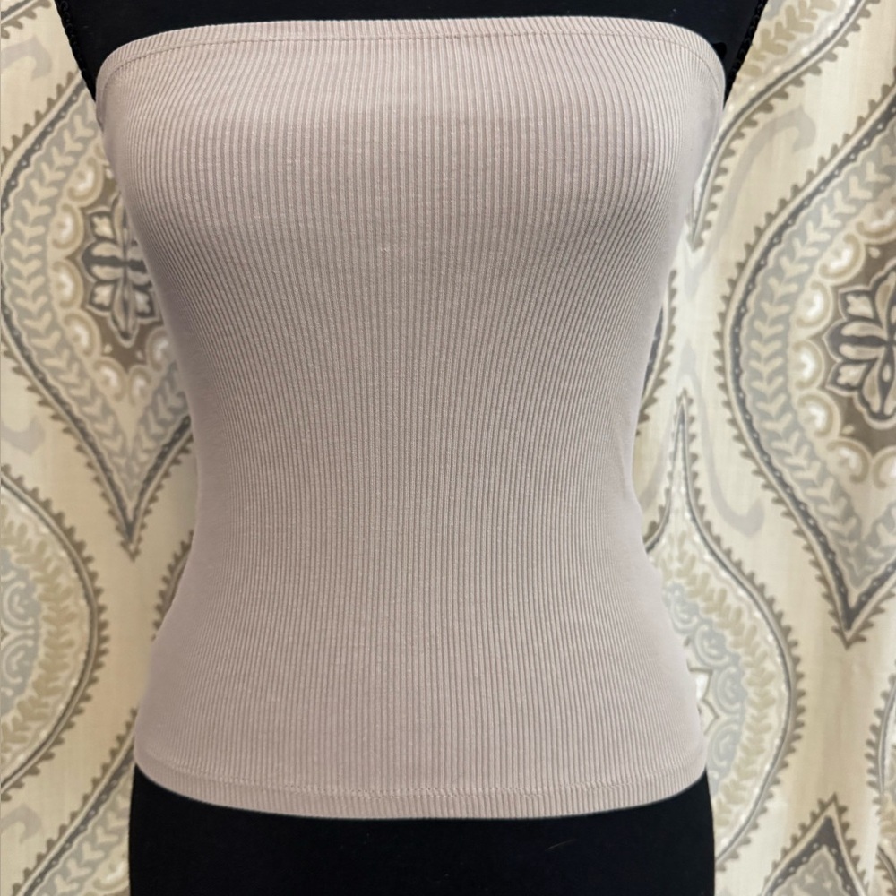 H&M Ribbed Strapless Tube Top
